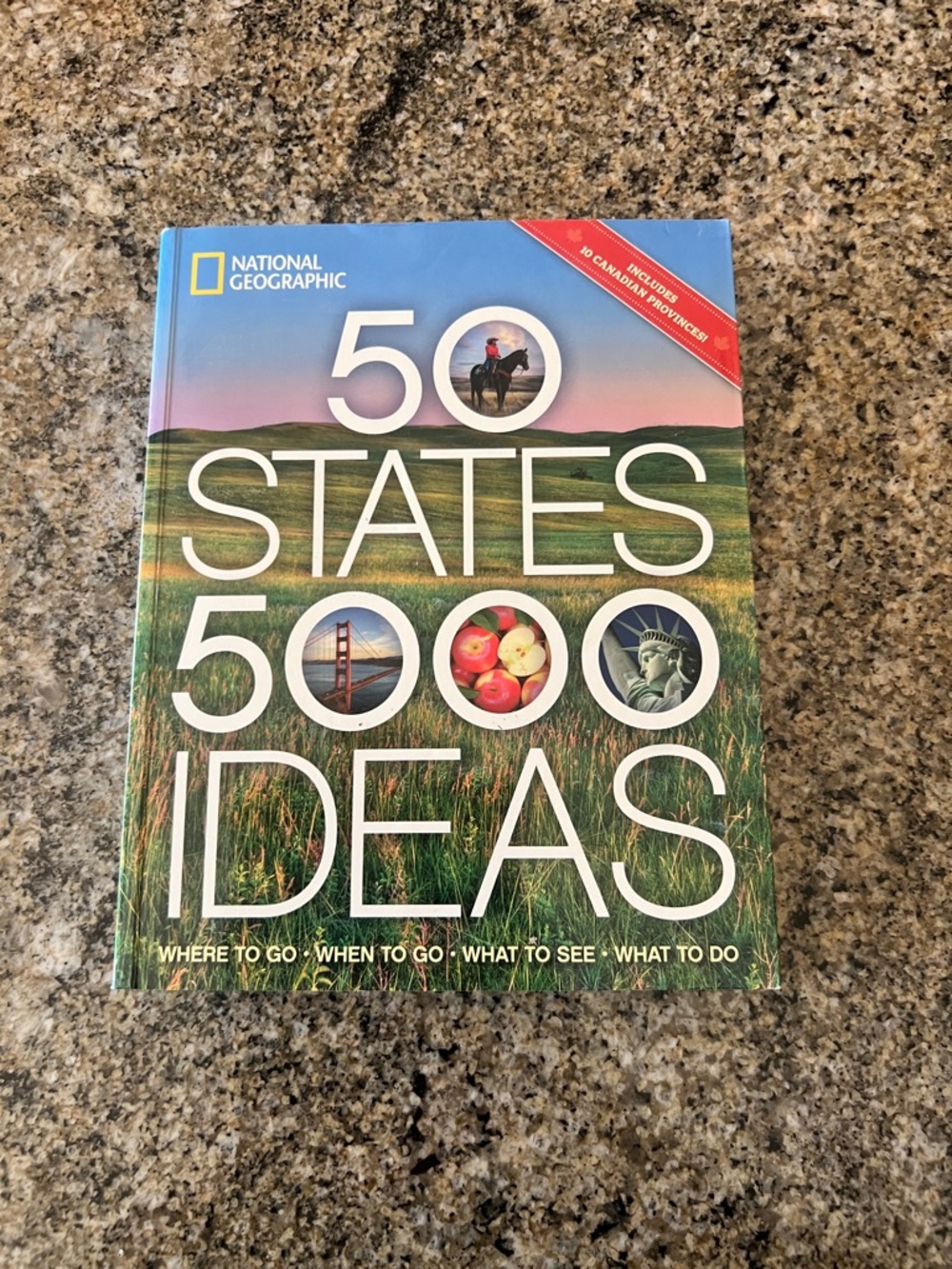 National Geographic Travel Guide — Green and Blue Cover